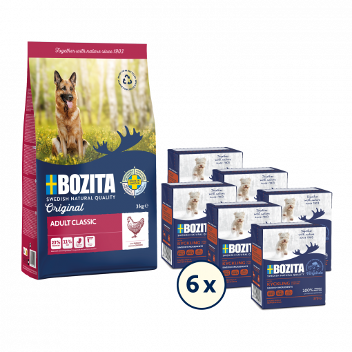 Bozita Probierpaket Erwachsene Hunde