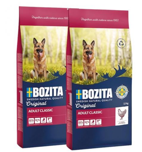 Bozita Original Adult Classic 2 x 12 kg Doppelpack