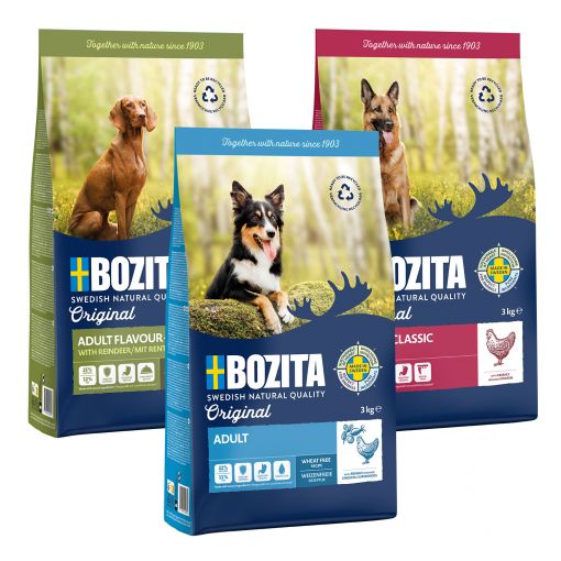 Bozita Original Probierpaket 3 x 3 kg