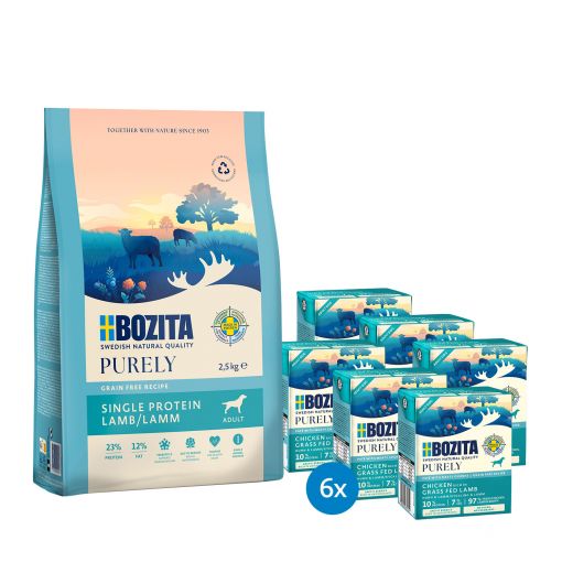 Bozita Purely Probierpaket Lamm