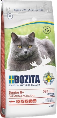 Bozita Senior 8+ Grain free mit Lachs 2 kg