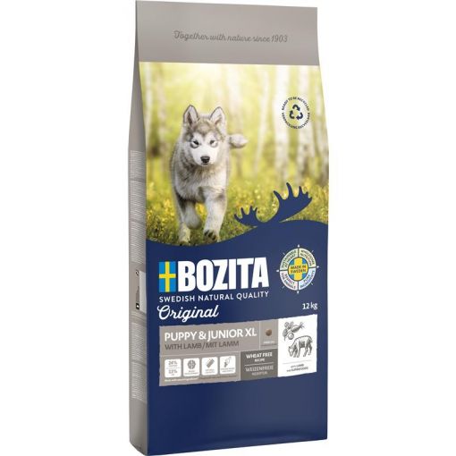 Bozita Original Puppy & Junior XL mit Lamm 12 kg