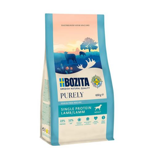 Bozita Purely Adult Single Protein Lamm 650 g